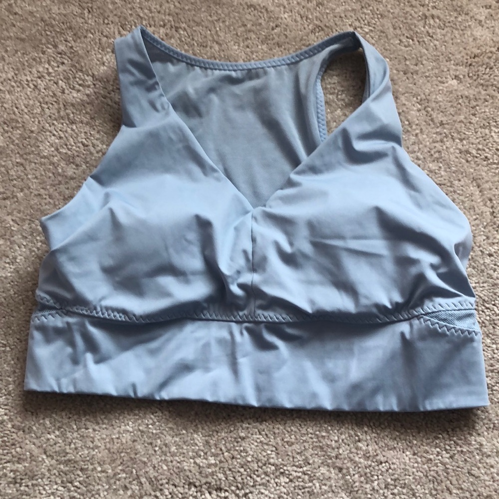 Athleta Blue Workout Top/Sports Bra